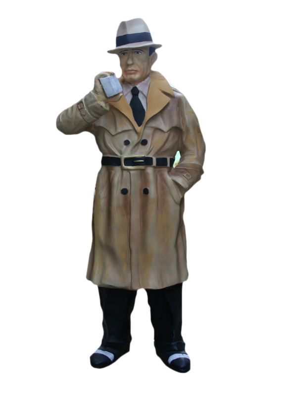 Dekofigur "Humphrey Bogart" 1,30cm